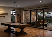 Games lounge with pool table at Mapito Safari Camp