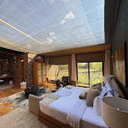 Luxury tented bedroom at Mapito Safari Camp